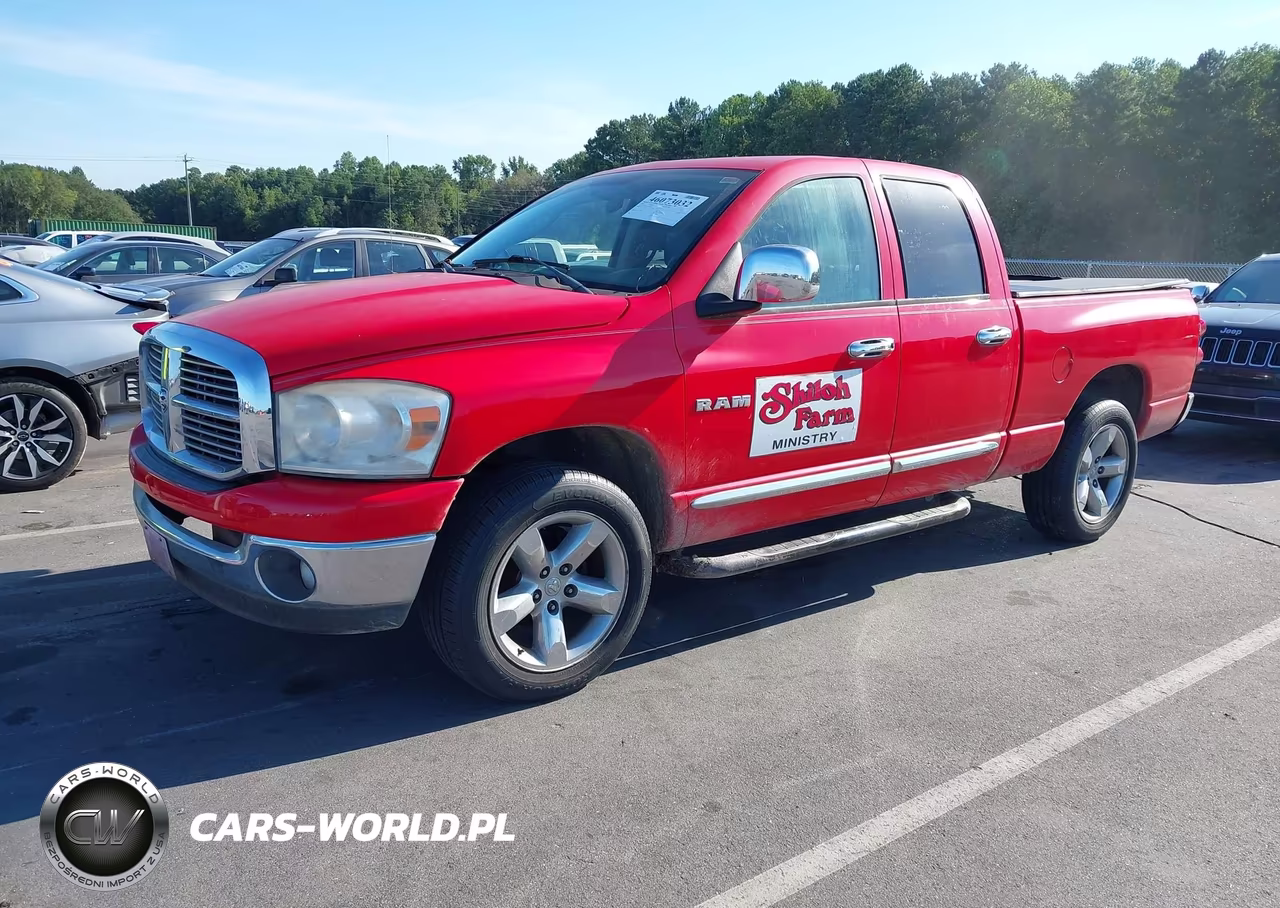 2008 Dodge Ram 1500 Slt VIN:1D7HA18N88J129346 - 2