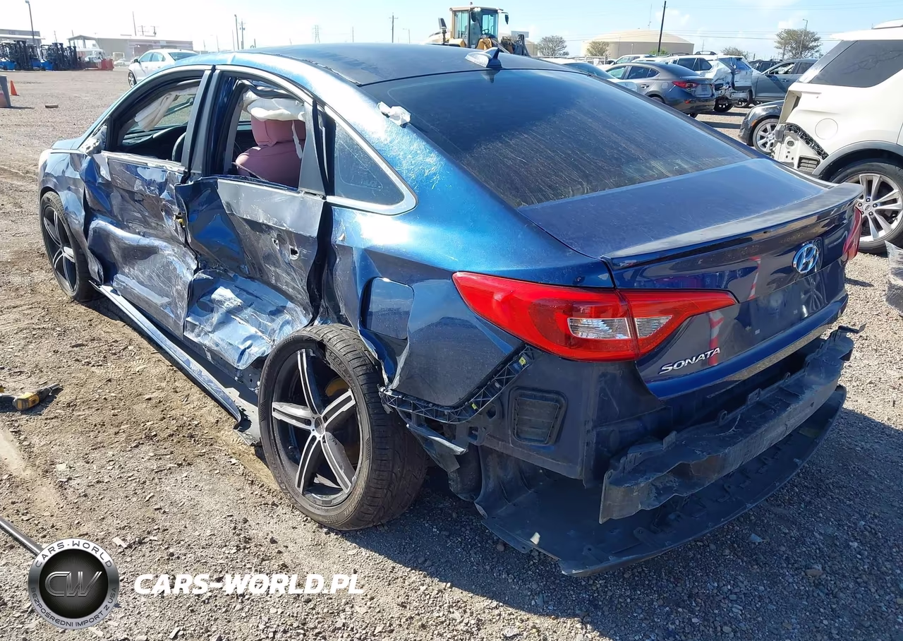 2016 Hyundai Sonata Se VIN:5NPE24AF6GH319233 - 3
