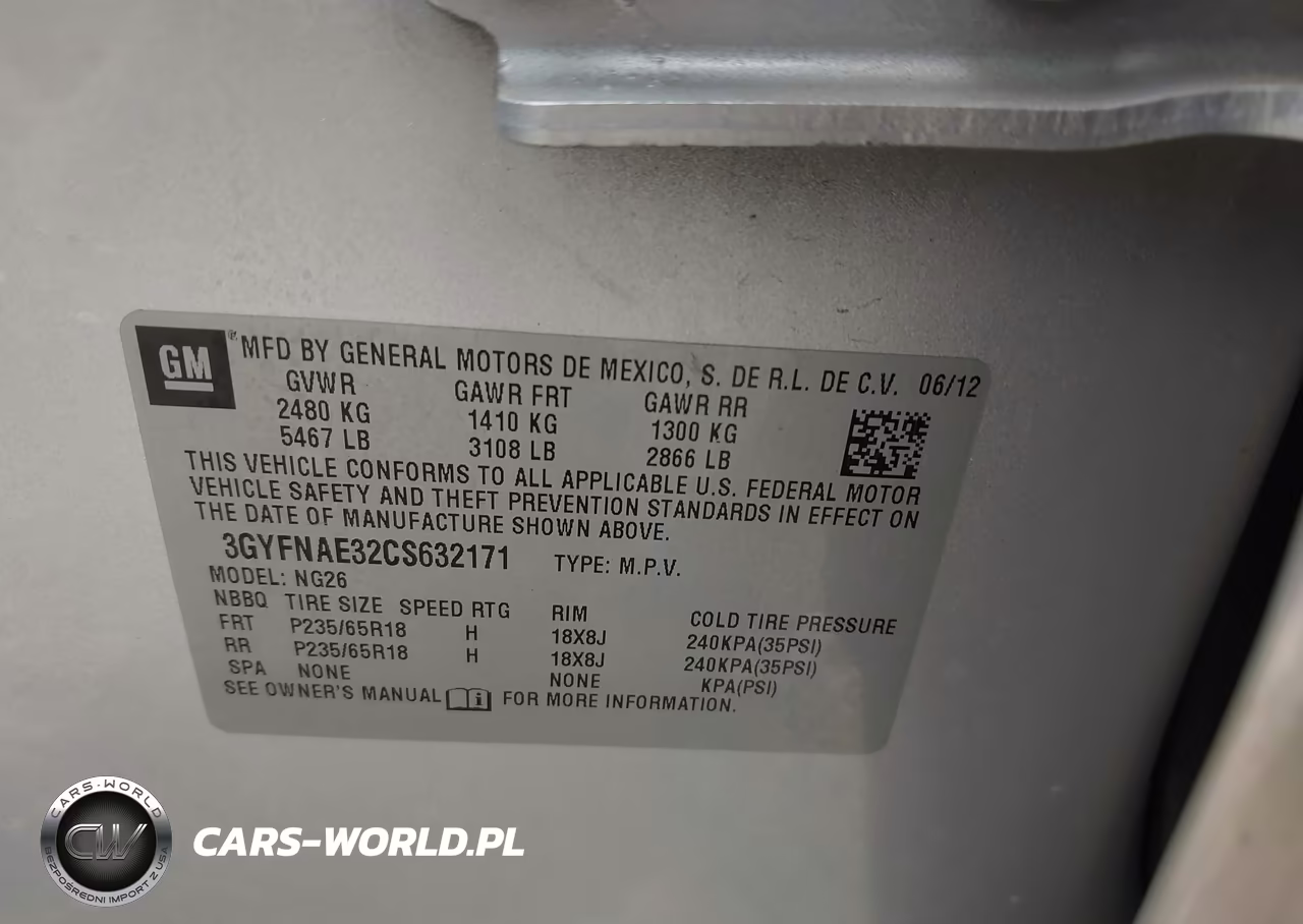 2012 Cadillac Srx Luxury Collection VIN:3GYFNAE32CS632171 - 9
