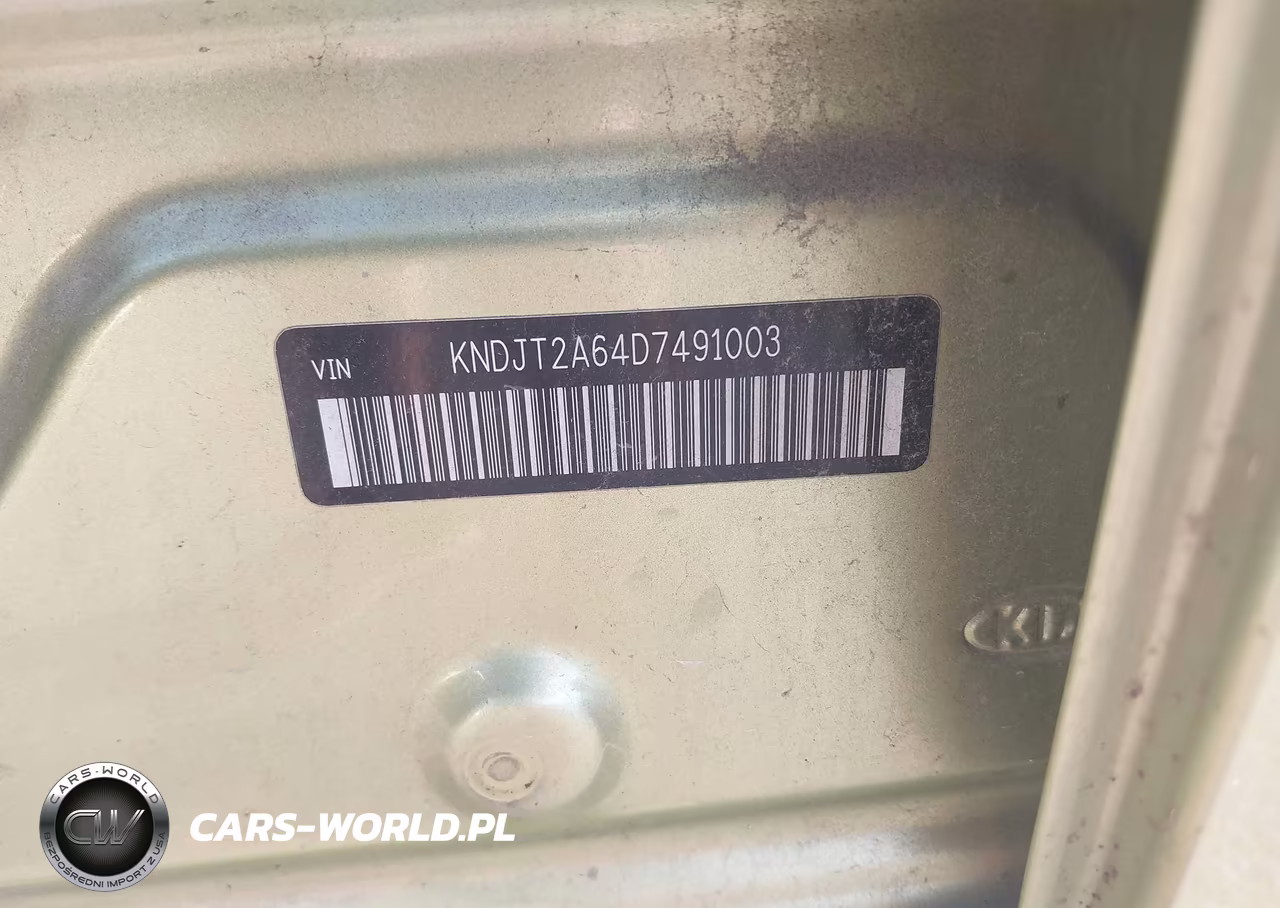 2013 Kia Soul + VIN:KNDJT2A64D7491003 - 9