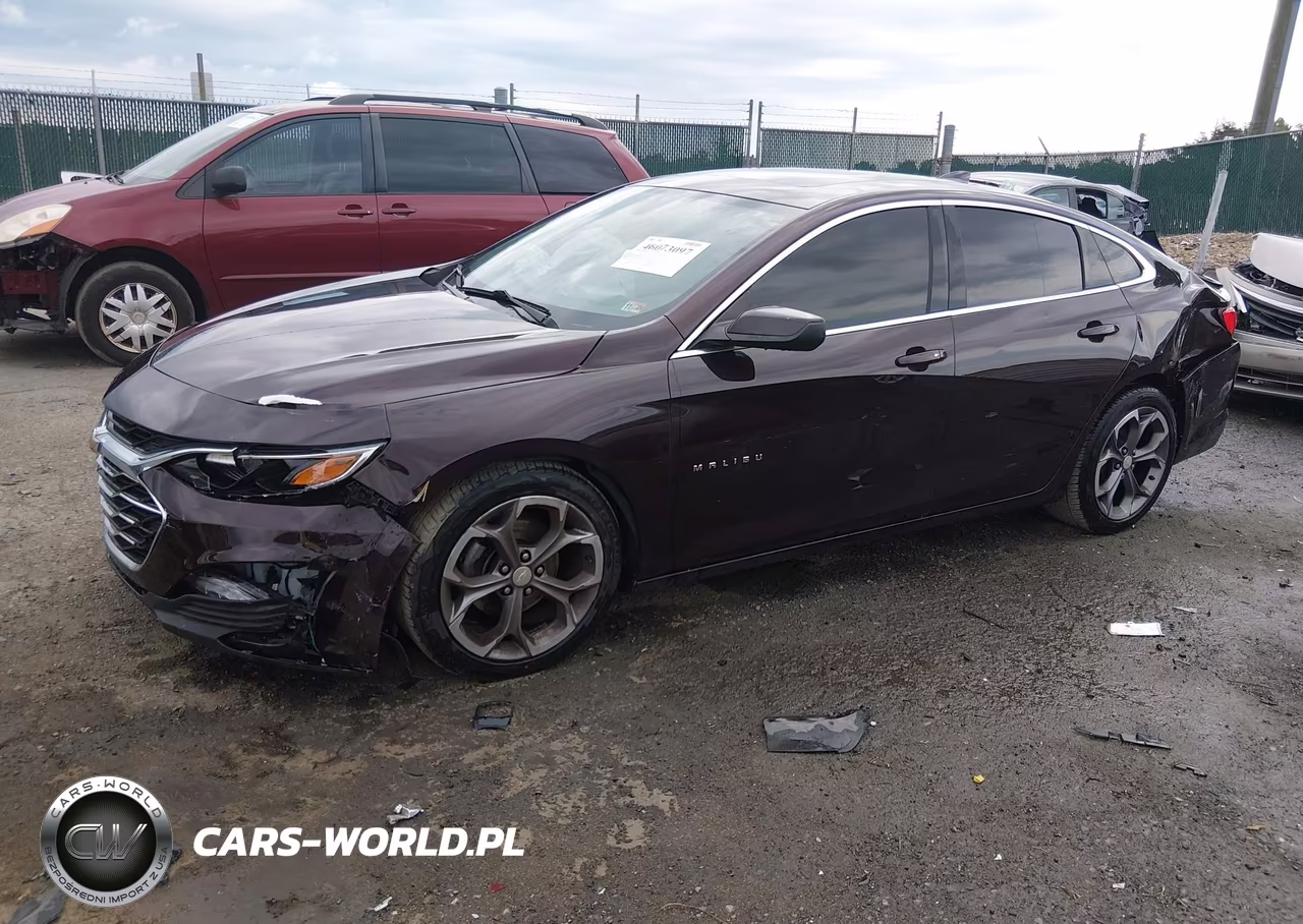 2021 Chevrolet Malibu Fwd Lt VIN:1G1ZD5ST1MF014470 - 2