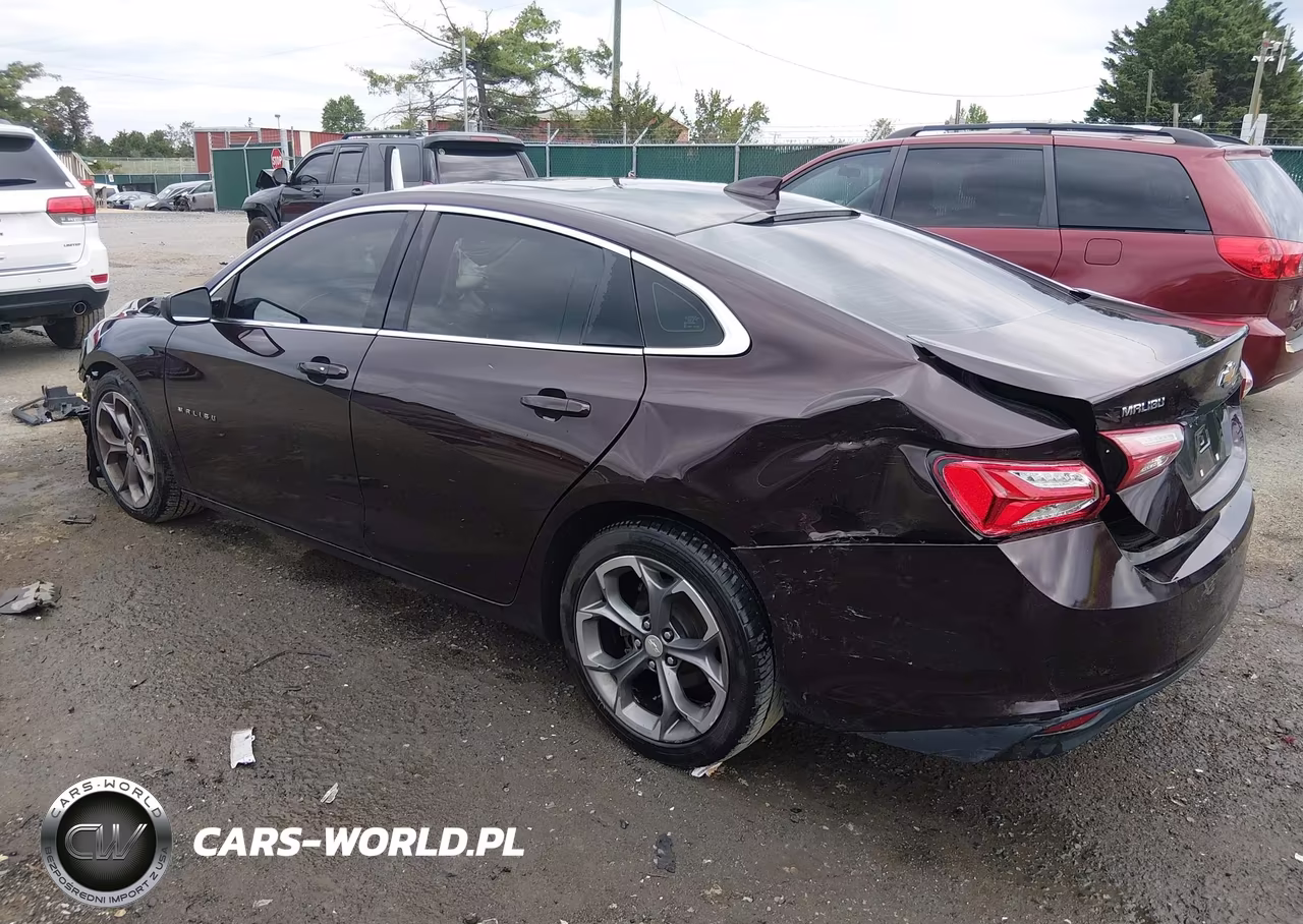 2021 Chevrolet Malibu Fwd Lt VIN:1G1ZD5ST1MF014470 - 3