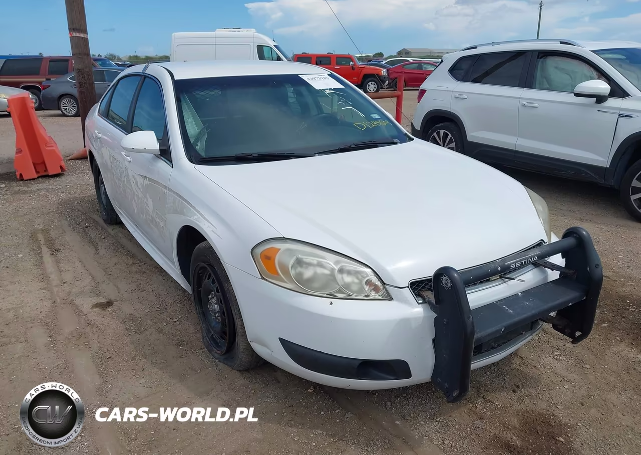 2013 Chevrolet Impala Police VIN:2G1WD5E32D1245609 - 1