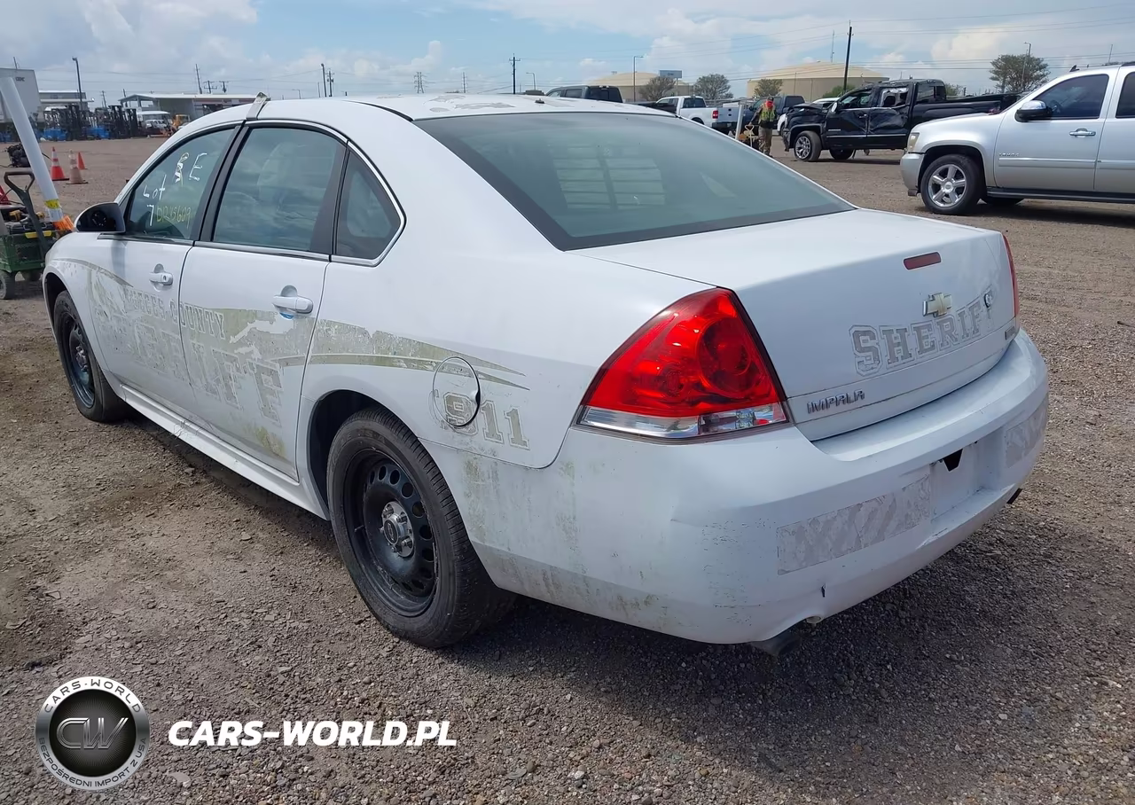 2013 Chevrolet Impala Police VIN:2G1WD5E32D1245609 - 3