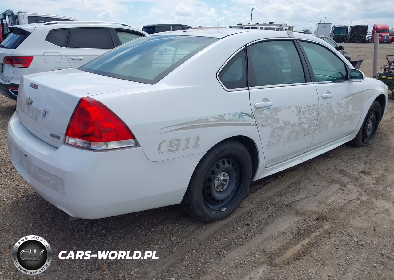 2013 Chevrolet Impala Police VIN:2G1WD5E32D1245609 - 4