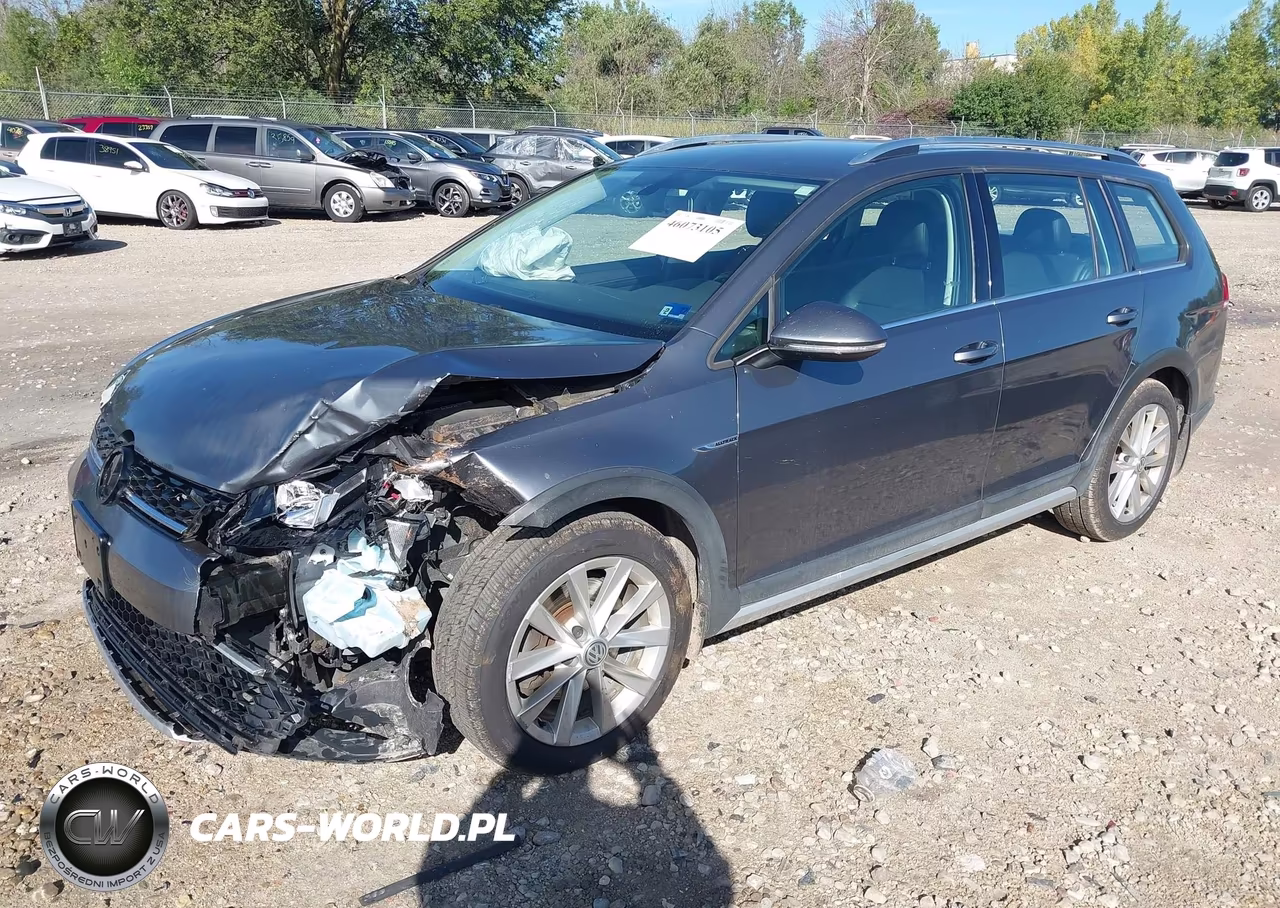 2018 Volkswagen Golf Alltrack S-Tsi Se VIN:3VWM17AU1JM768493 - 2