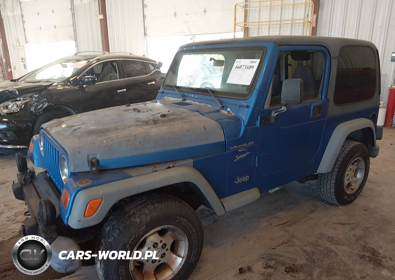 1999 Jeep Wrangler Sport VIN:1J4FY19S9XP454398 - 2