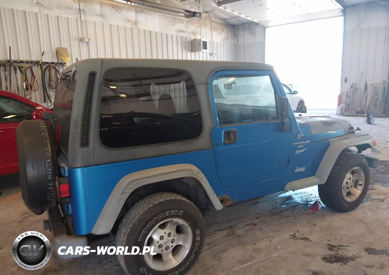 1999 Jeep Wrangler Sport VIN:1J4FY19S9XP454398 - 4