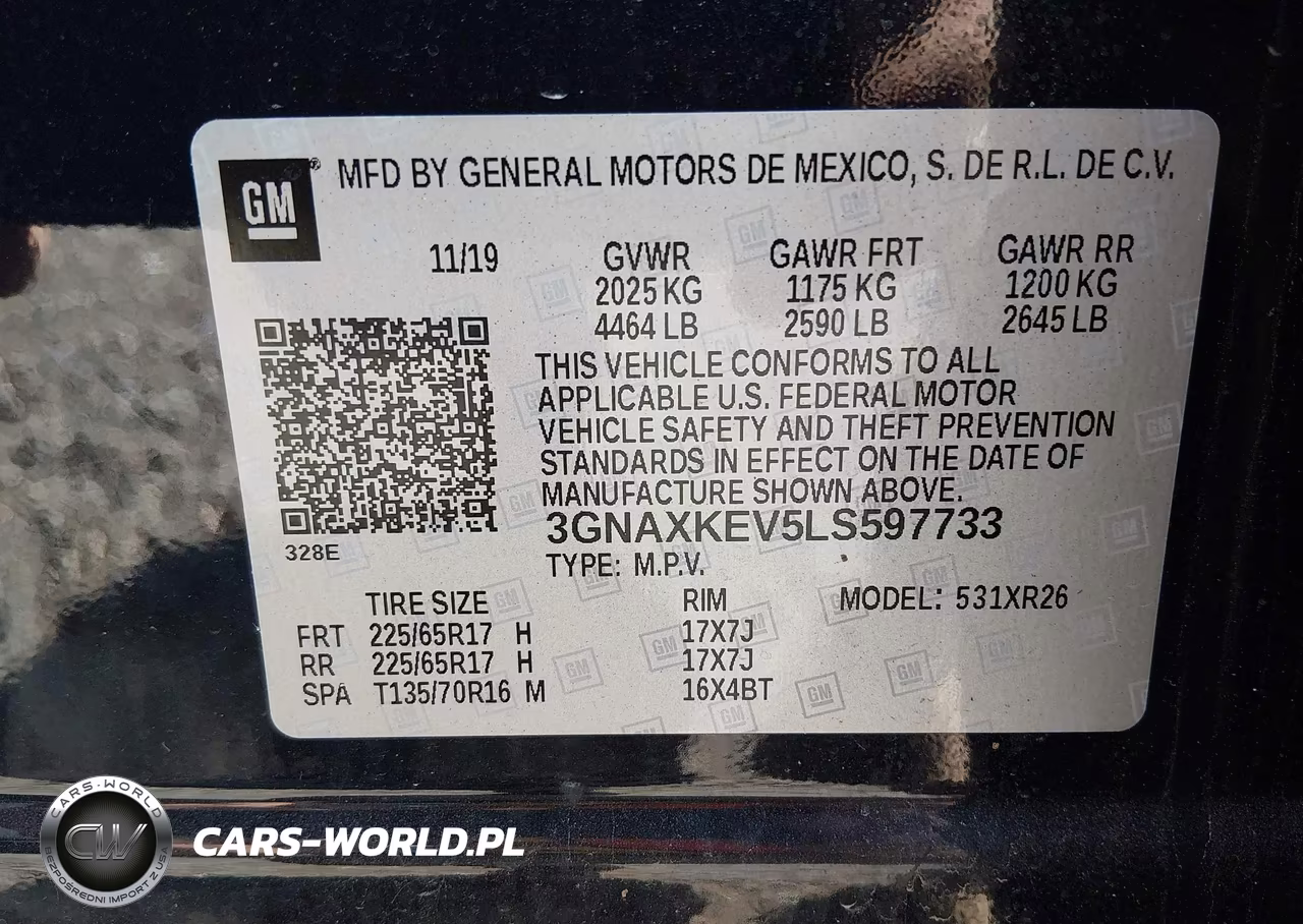2020 Chevrolet Equinox Fwd Lt 1.5L Turbo VIN:3GNAXKEV5LS597733 - 9