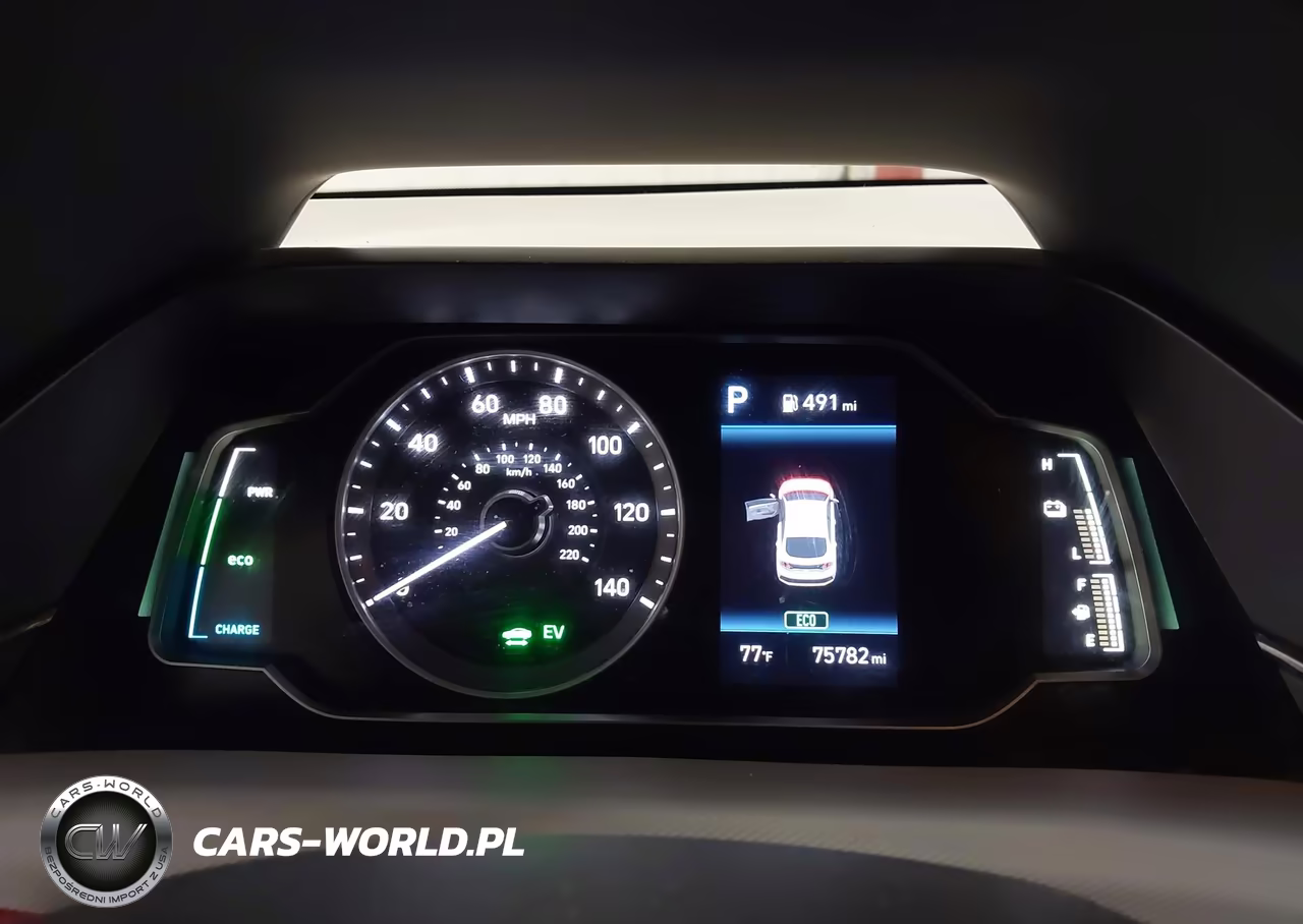 2020 Hyundai Ioniq Hybrid Blue VIN:KMHC65LC0LU233271 - 7