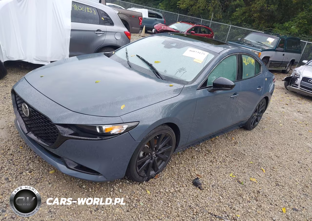 2022 Mazda Mazda3 Carbon Edition VIN:3MZBPACL6NM302054 - 2