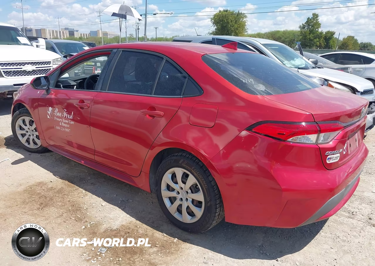 2020 Toyota Corolla Le VIN:JTDEPRAE9LJ000822 - 3