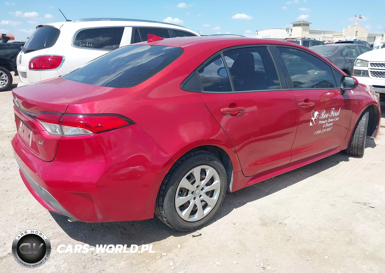 2020 Toyota Corolla Le VIN:JTDEPRAE9LJ000822 - 4