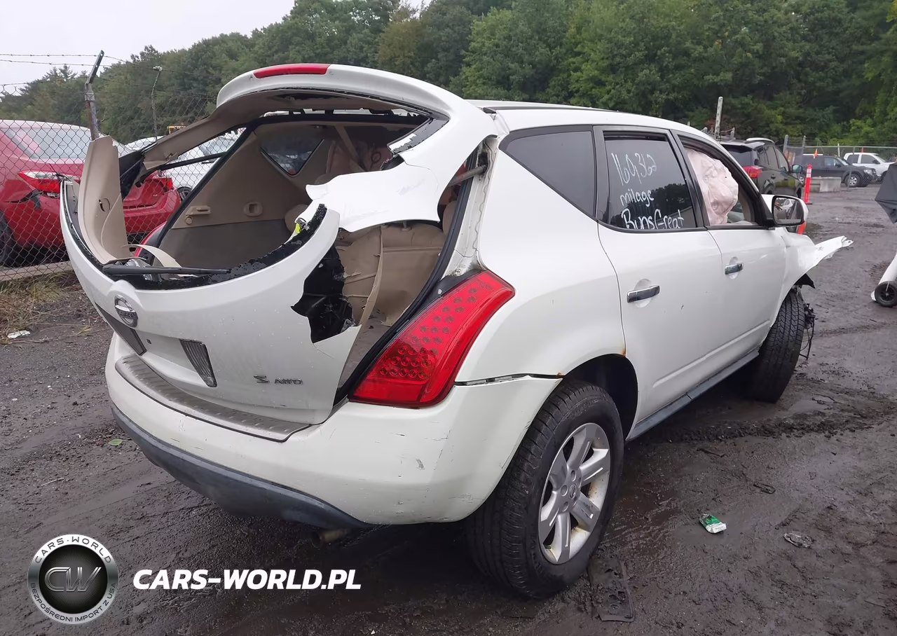 2006 Nissan Murano S VIN:JN8AZ08W16W519121 - 4