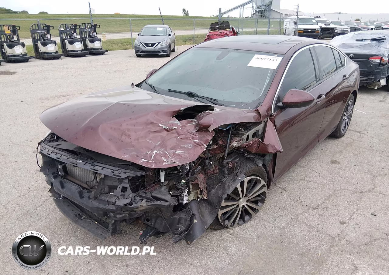 2018 Buick Regal Sportback Preferred Ii VIN:W04GN6SX7J1143935 - 2
