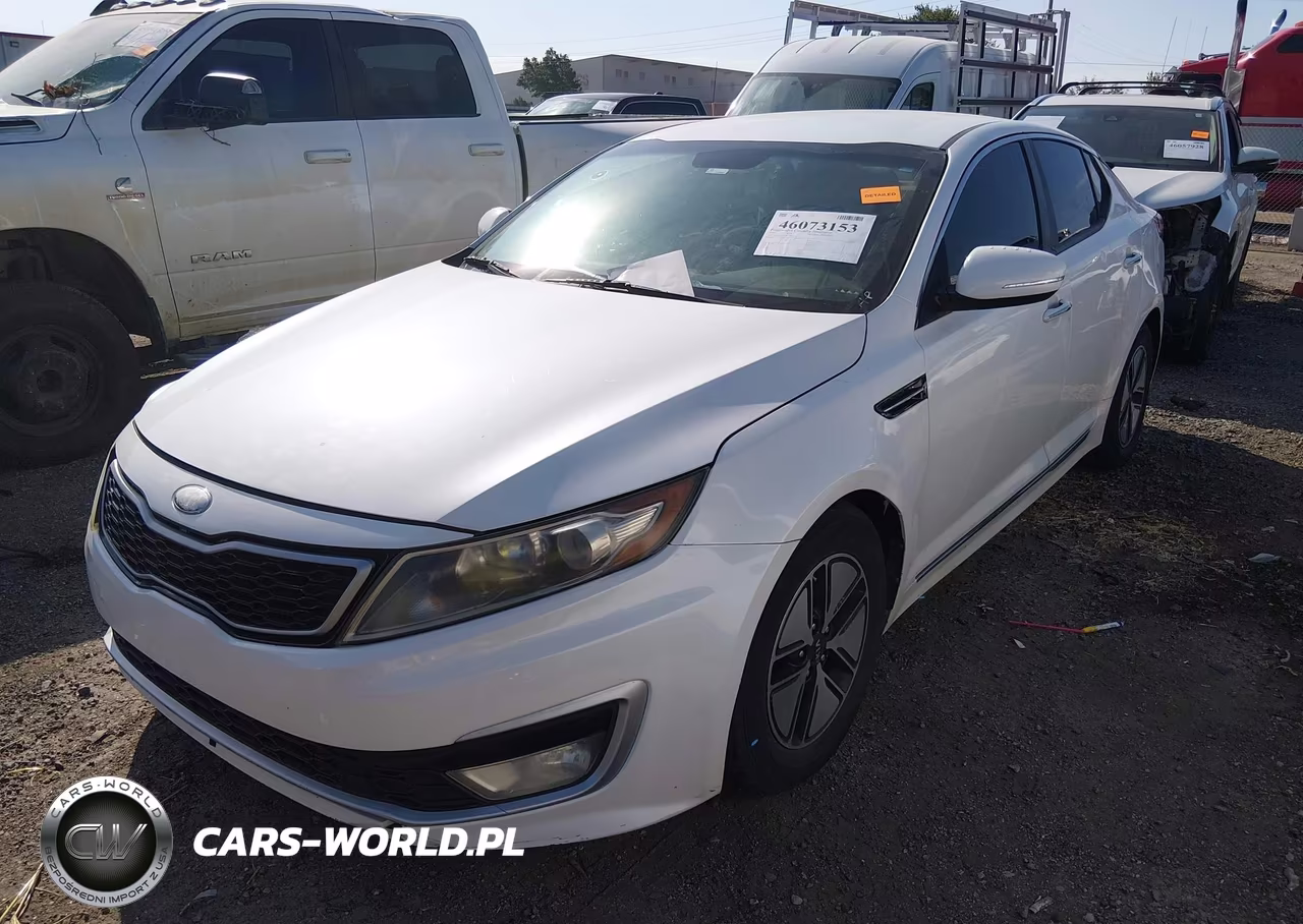 2012 Kia Optima Hybrid Ex VIN:KNAGM4AD8C5035157 - 2