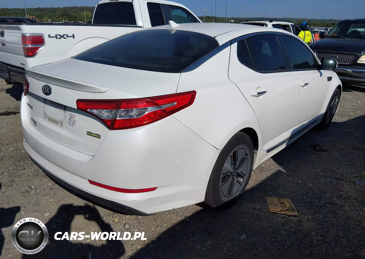 2012 Kia Optima Hybrid Ex VIN:KNAGM4AD8C5035157 - 4