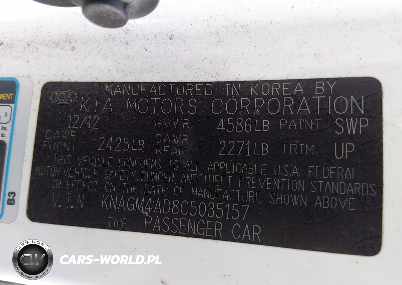 2012 Kia Optima Hybrid Ex VIN:KNAGM4AD8C5035157 - 9