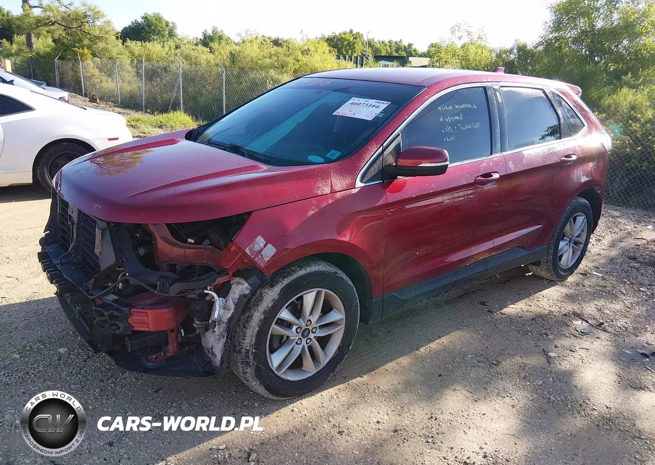 2015 Ford Edge Sel VIN:2FMTK3J90FBB30191 - 2