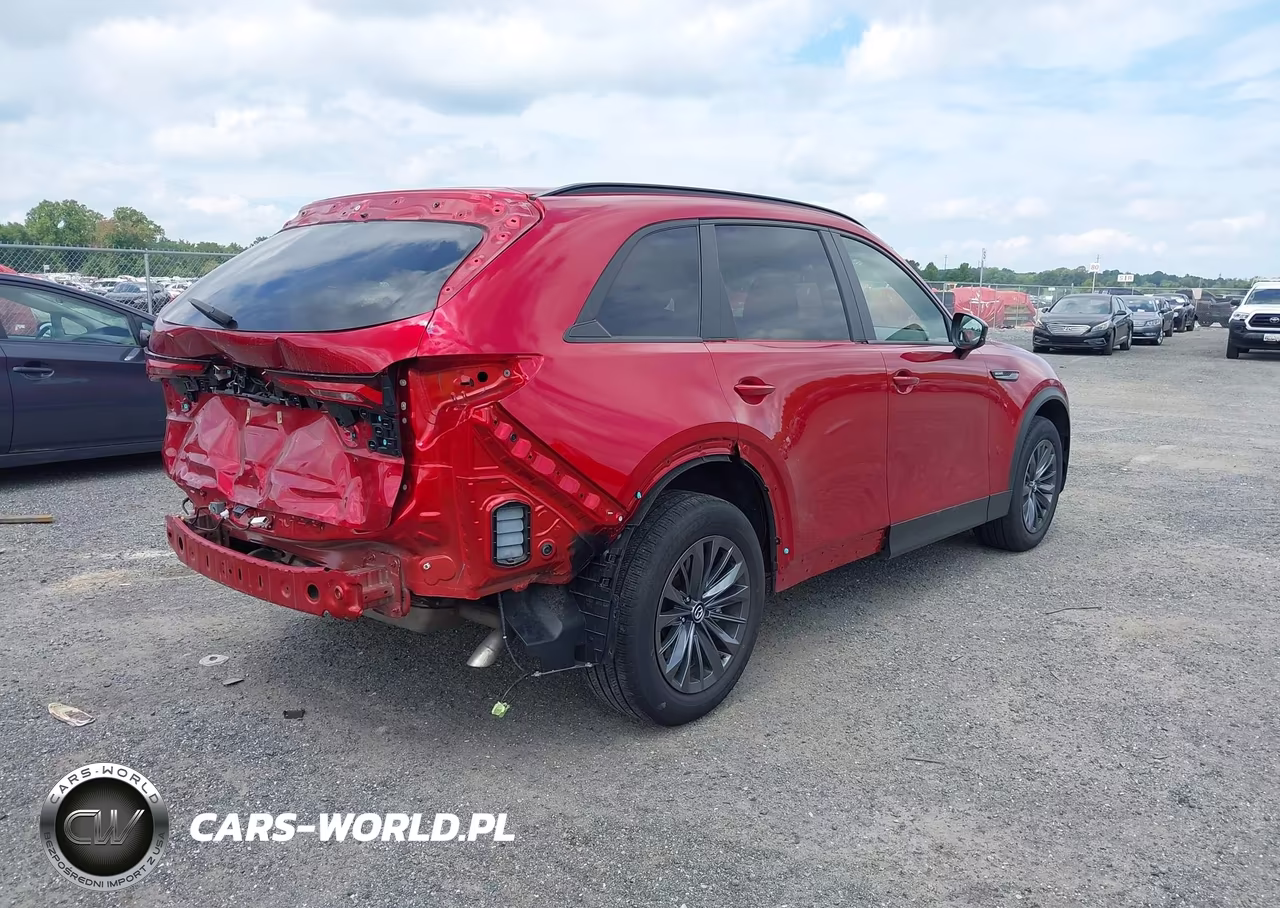 2025 Mazda Cx-70 3.3 Turbo Preferred Package VIN:JM3KJBHD9S1117010 - 4