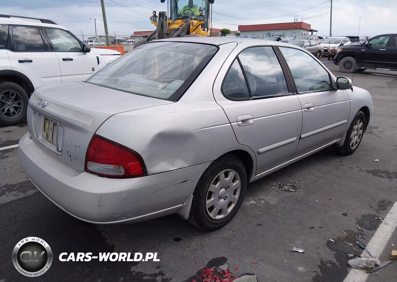 2001 Nissan Sentra Gxe VIN:3N1CB51DX1L496342 - 4