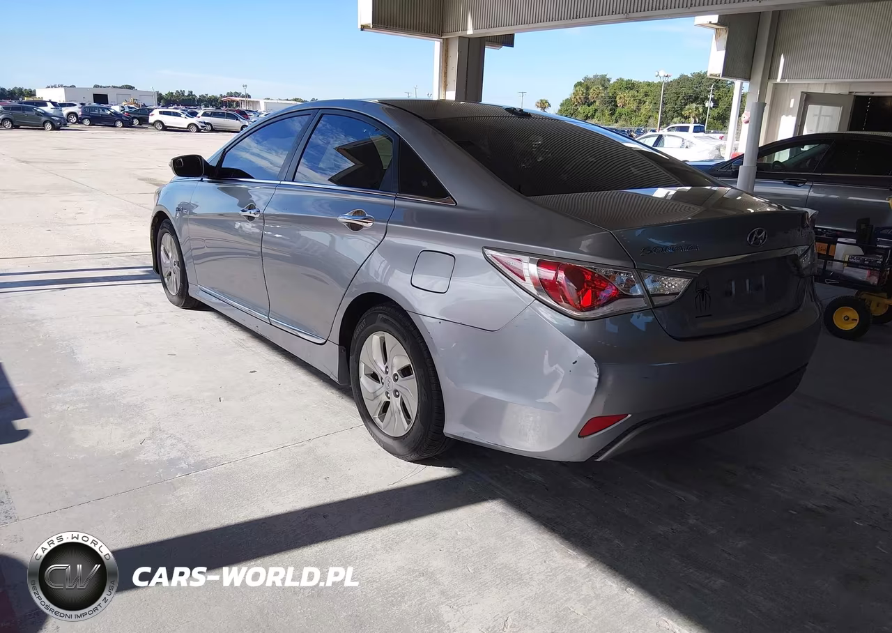 2014 Hyundai Sonata Hybrid VIN:KMHEC4A4XEA114378 - 3