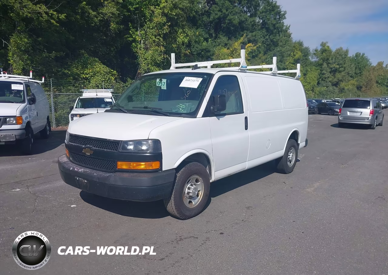 2019 Chevrolet Express 2500 VIN:1GCWGAFP4K1255537 - 2