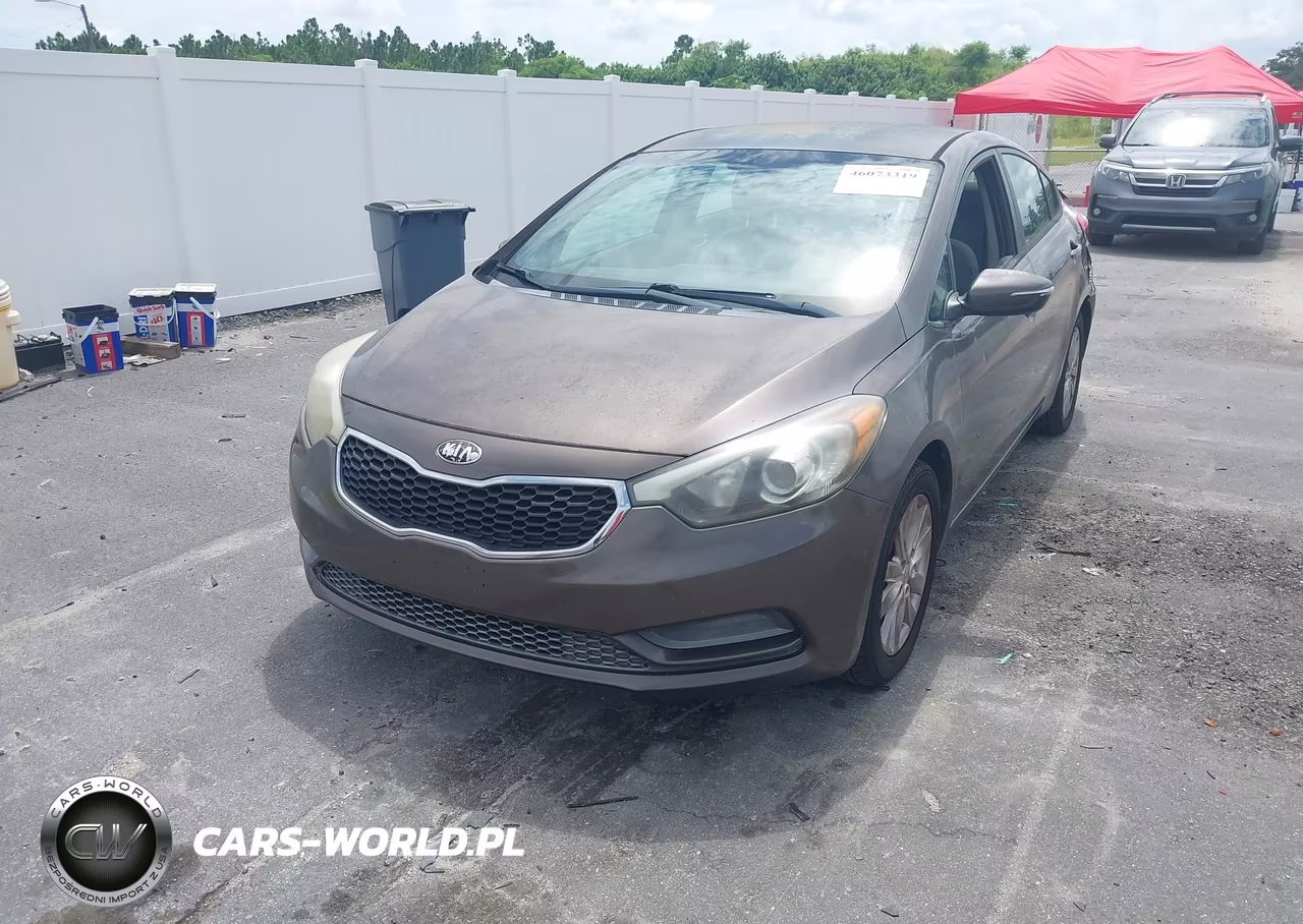 2014 Kia Forte Lx VIN:KNAFX4A68E5218081 - 2