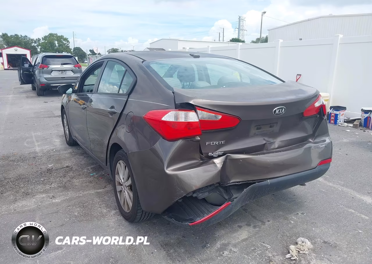 2014 Kia Forte Lx VIN:KNAFX4A68E5218081 - 3