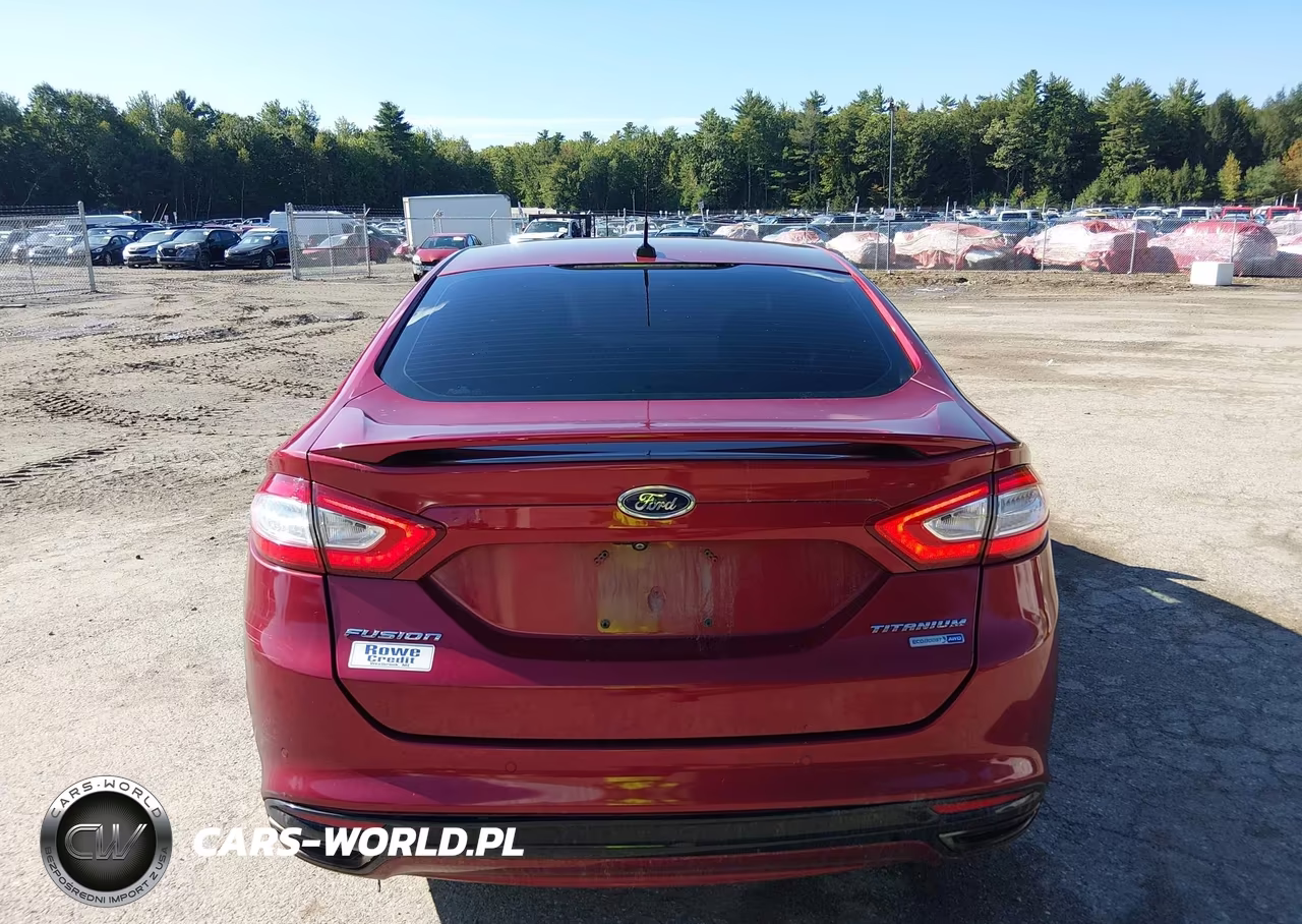 2014 Ford Fusion Titanium VIN:3FA6P0D97ER274324 - 16