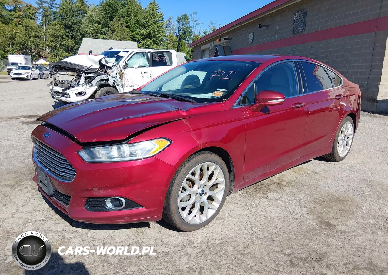 2014 Ford Fusion Titanium VIN:3FA6P0D97ER274324 - 2