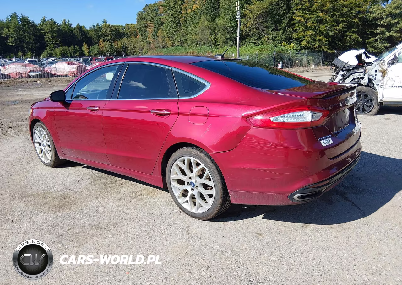 2014 Ford Fusion Titanium VIN:3FA6P0D97ER274324 - 3