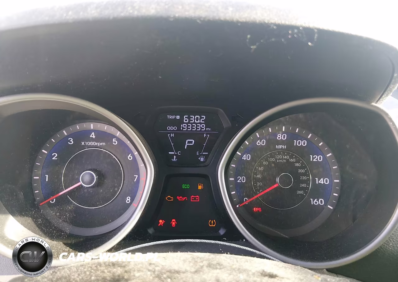 2013 Hyundai Elantra Gls VIN:KMHDH4AE4DU708225 - 7