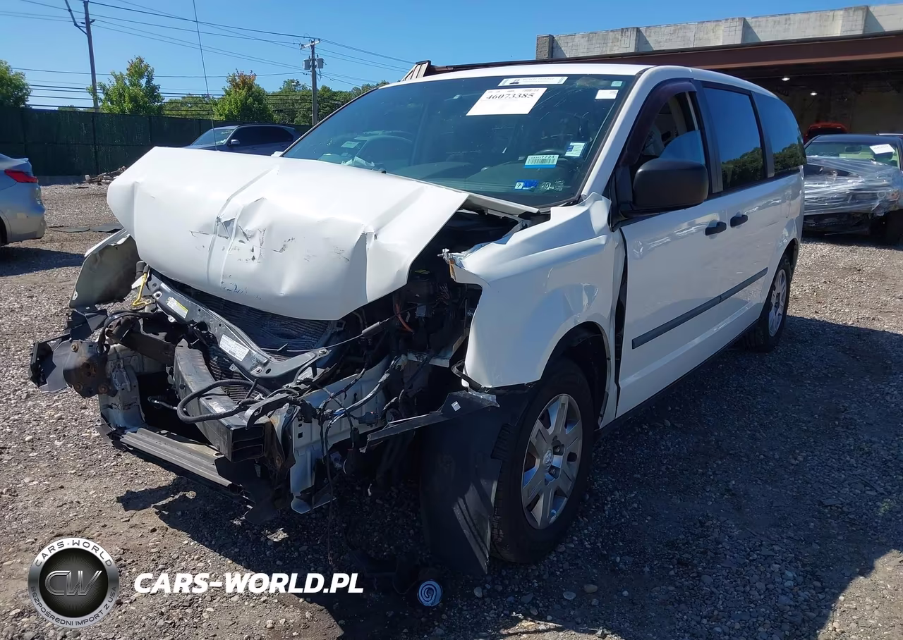 2008 Dodge Grand Caravan Se VIN:2D8HN44H18R145451 - 2