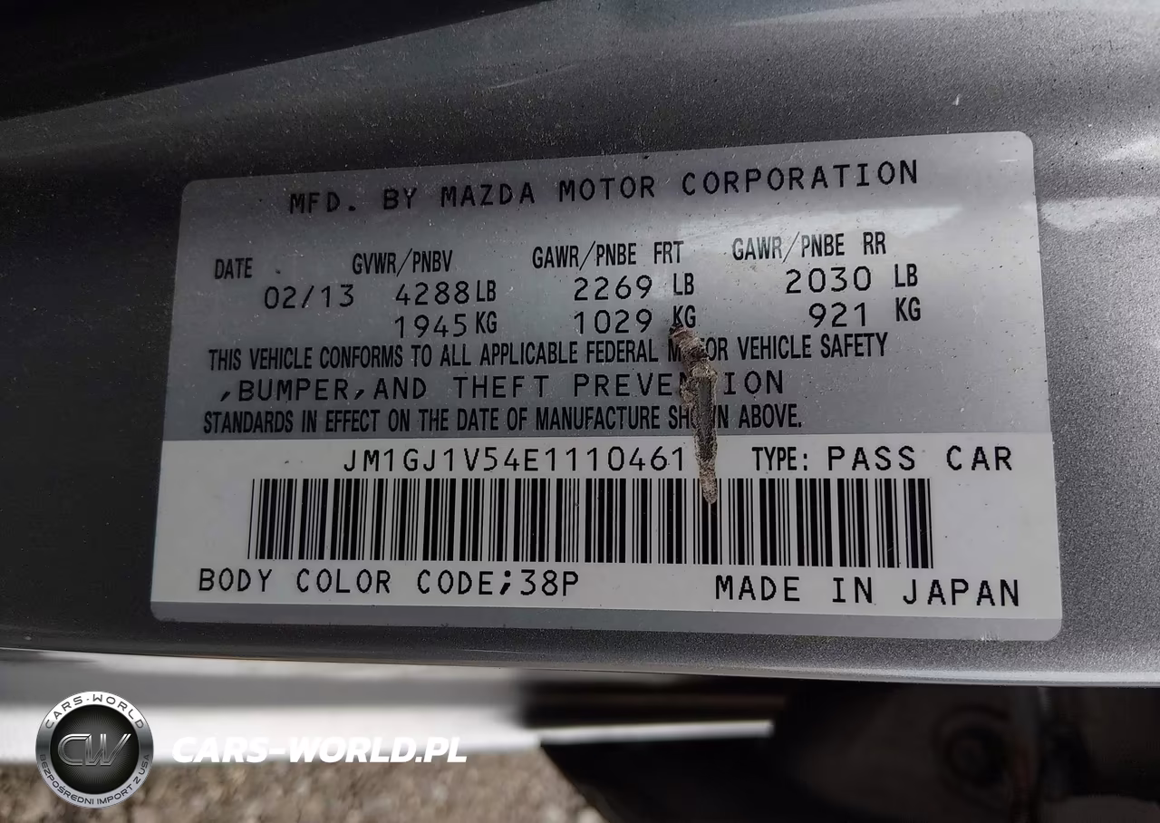 2014 Mazda Mazda6 I Touring VIN:JM1GJ1V54E1110461 - 9