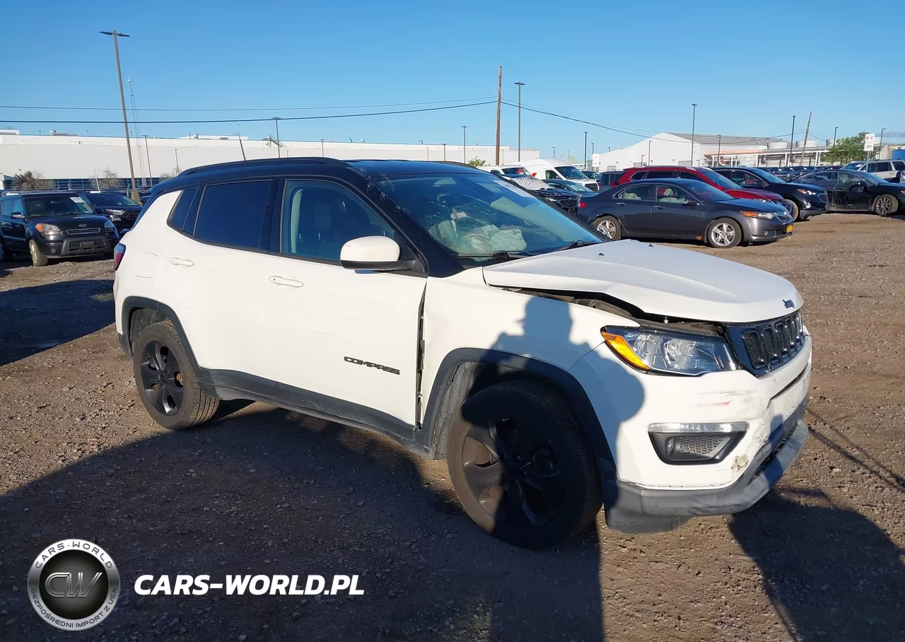 2018 Jeep Compass Altitude 4X4 VIN:3C4NJDBB4JT325442 - 1