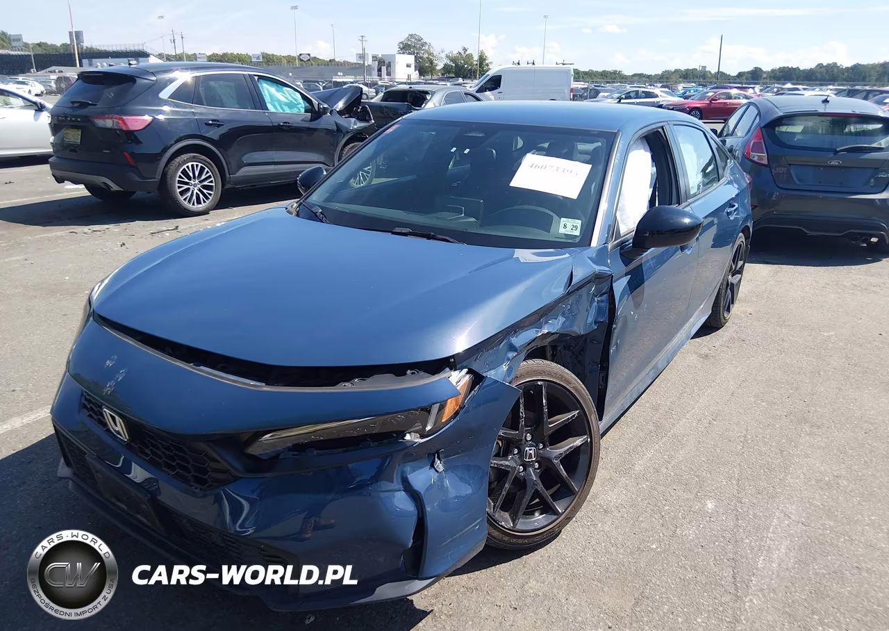 2025 Honda Civic Sport VIN:2HGFE2F58SH507593 - 2