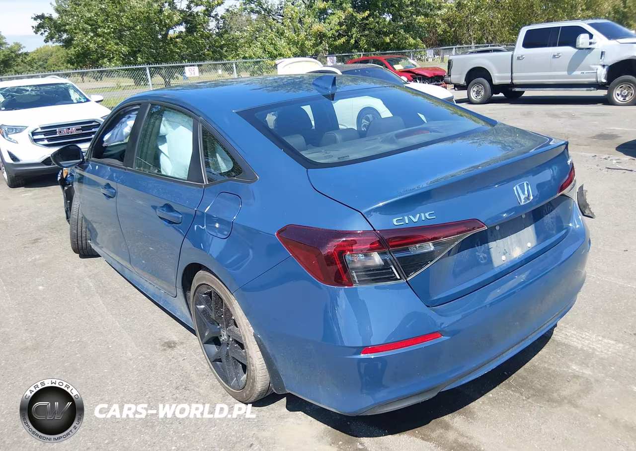 2025 Honda Civic Sport VIN:2HGFE2F58SH507593 - 3