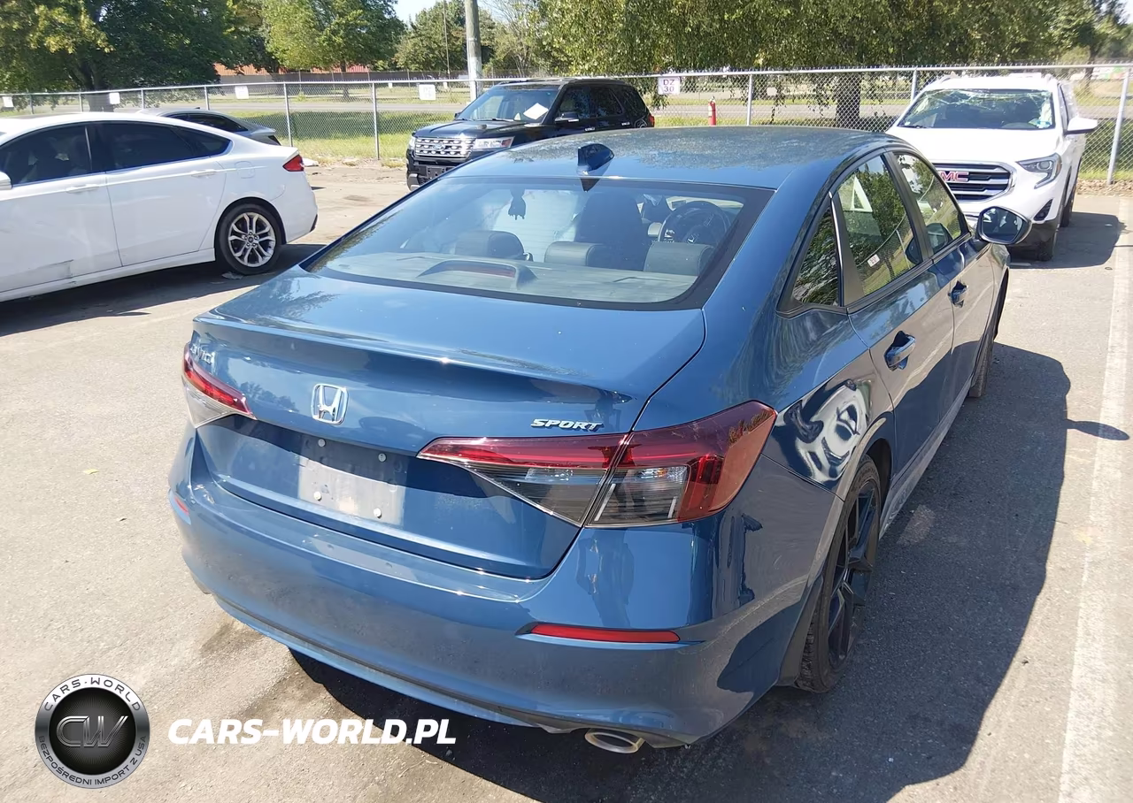 2025 Honda Civic Sport VIN:2HGFE2F58SH507593 - 4