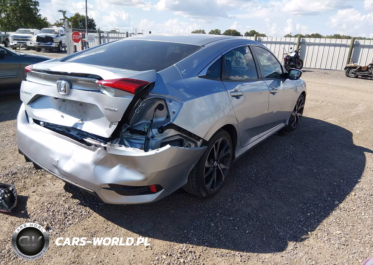 2021 Honda Civic Sport VIN:2HGFC2F89MH514099 - 4