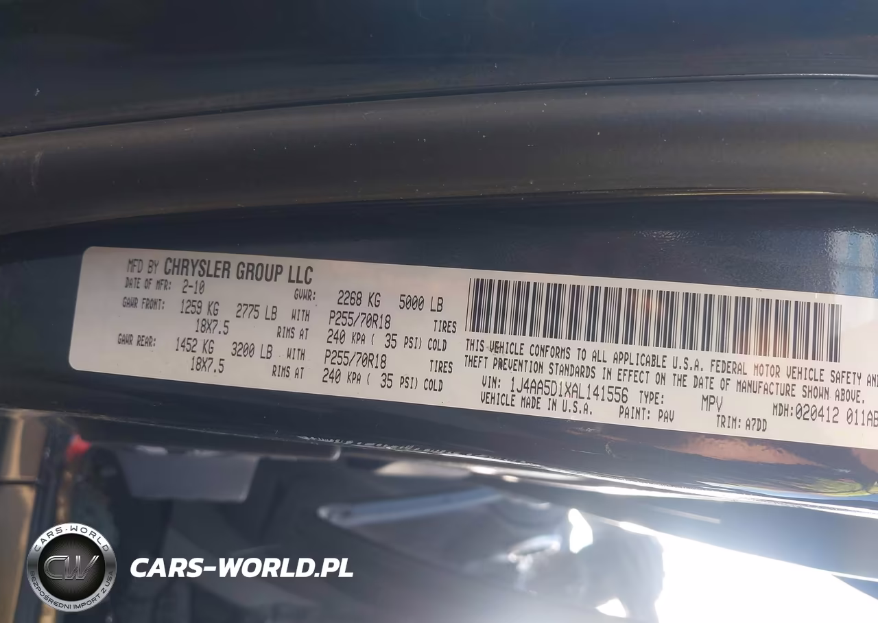 2010 Jeep Wrangler Sahara VIN:1J4AA5D1XAL141556 - 9