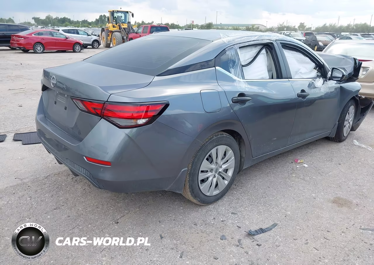 2025 Nissan Sentra S VIN:3N1AB8BV3SY364463 - 4