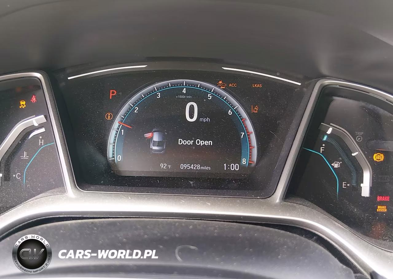2020 Honda Civic Ex VIN:19XFC1F32LE001185 - 7