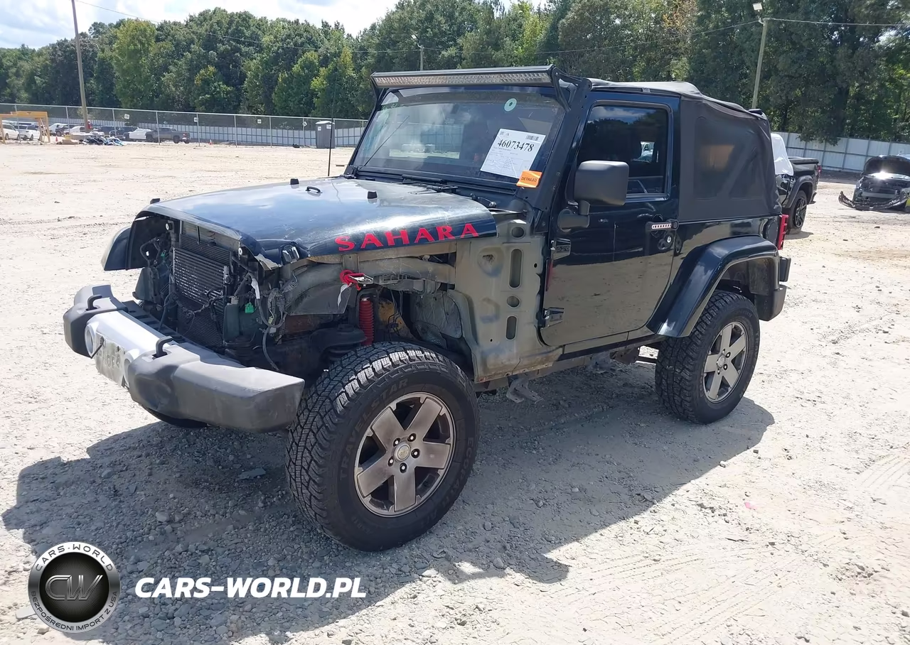2012 Jeep Wrangler Sahara VIN:1C4AJWBG5CL200390 - 2