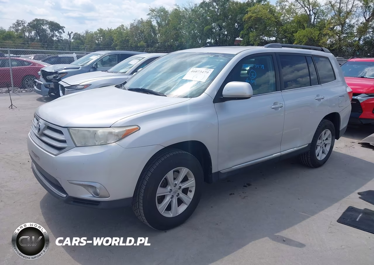 2013 Toyota Highlander Se V6 VIN:5TDZK3EH3DS101621 - 2