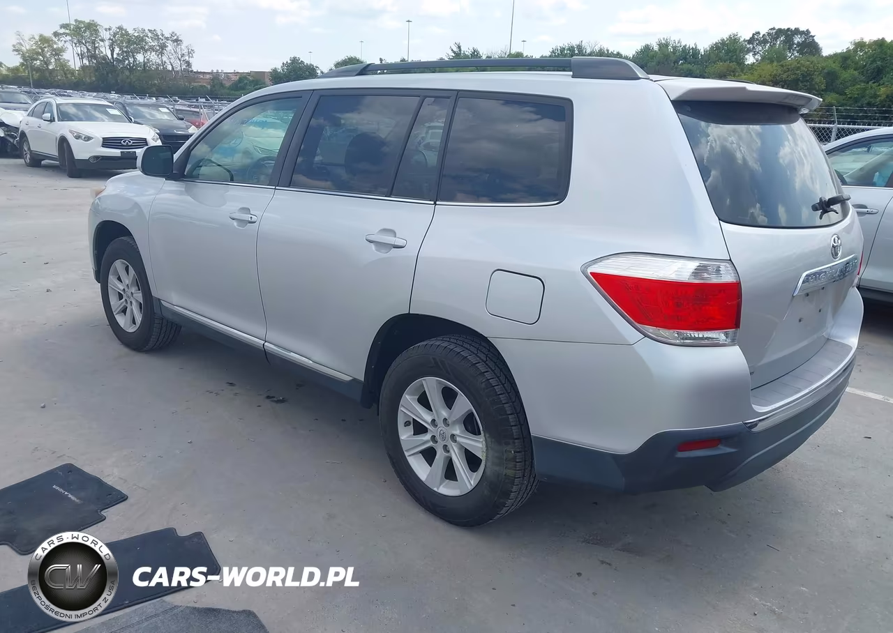 2013 Toyota Highlander Se V6 VIN:5TDZK3EH3DS101621 - 3