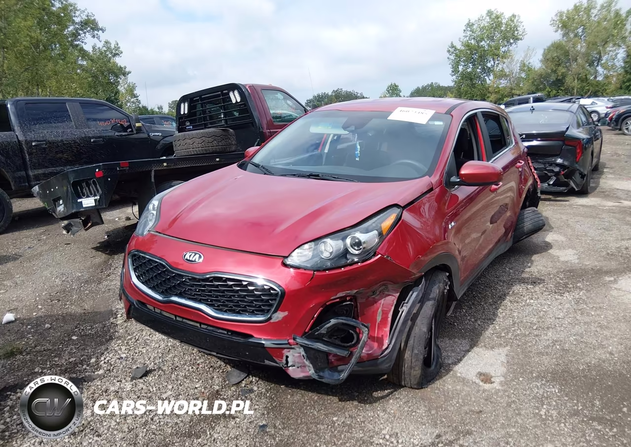 2022 Kia Sportage Lx VIN:KNDPMCAC5N7015038 - 2