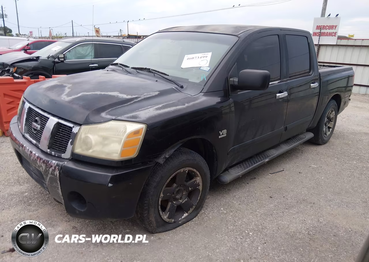 2004 Nissan Titan Se VIN:1N6AA07A24N538754 - 2