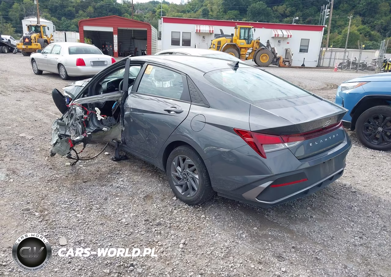 2024 Hyundai Elantra Sel VIN:KMHLM4DG0RU780177 - 3