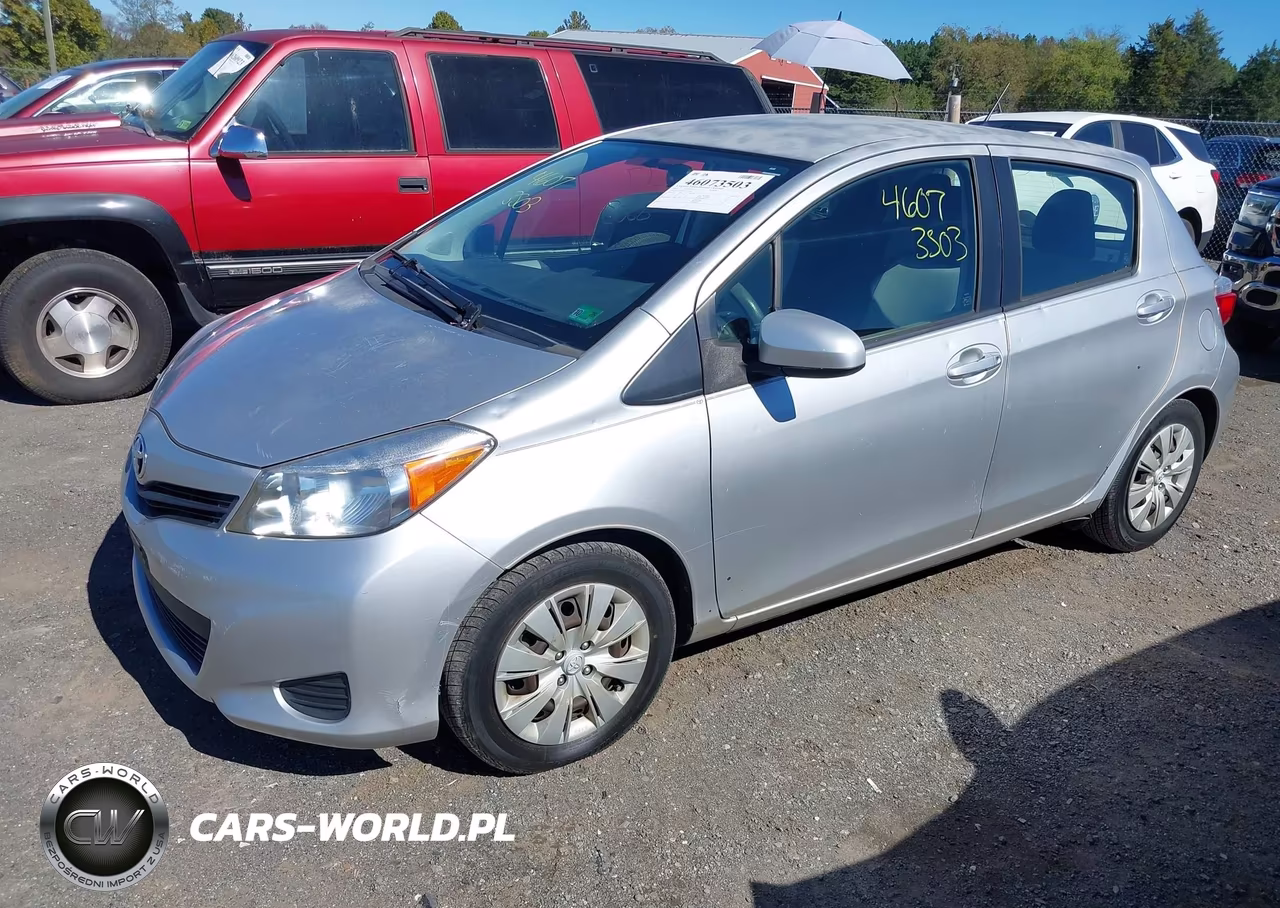 2012 Toyota Yaris Le VIN:JTDKTUD37CD515229 - 2